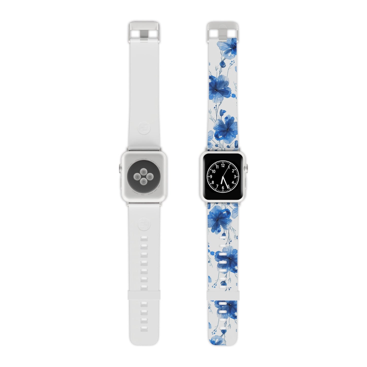 Ethereal Blue Blossoms Apple Watch Band - BOGO Cases
