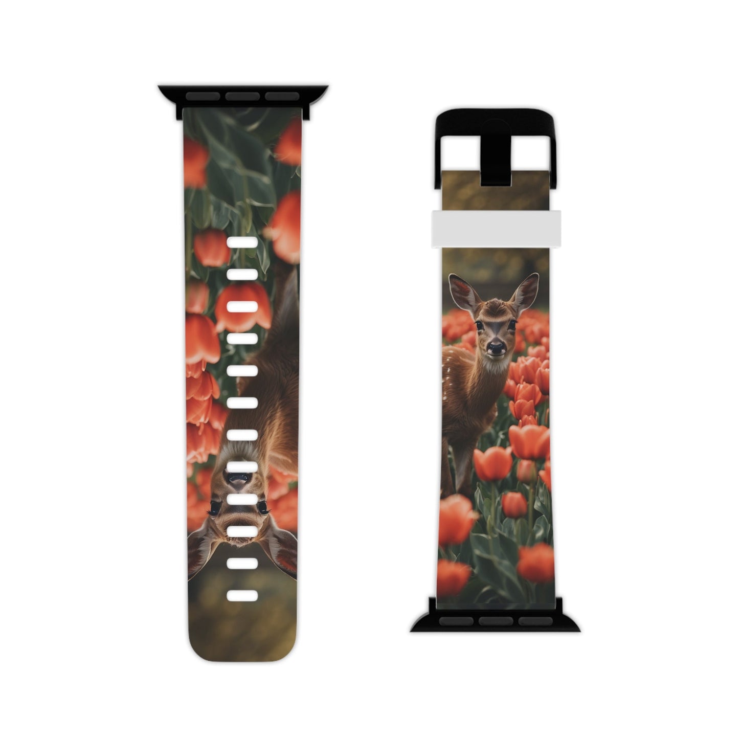 Fawn Among Tulips Apple Watch Band - BOGO Cases