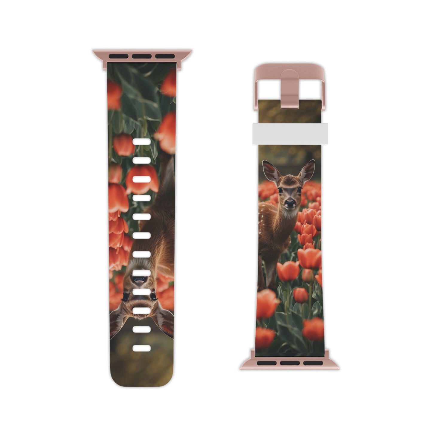 Fawn Among Tulips Apple Watch Band - BOGO Cases