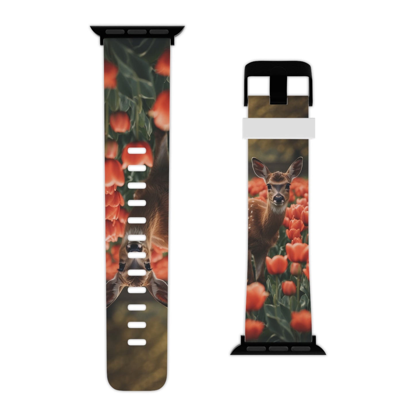 Fawn Among Tulips Apple Watch Band - BOGO Cases