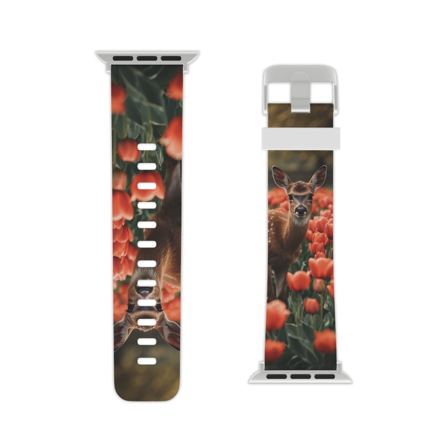 Fawn Among Tulips Apple Watch Band - BOGO Cases