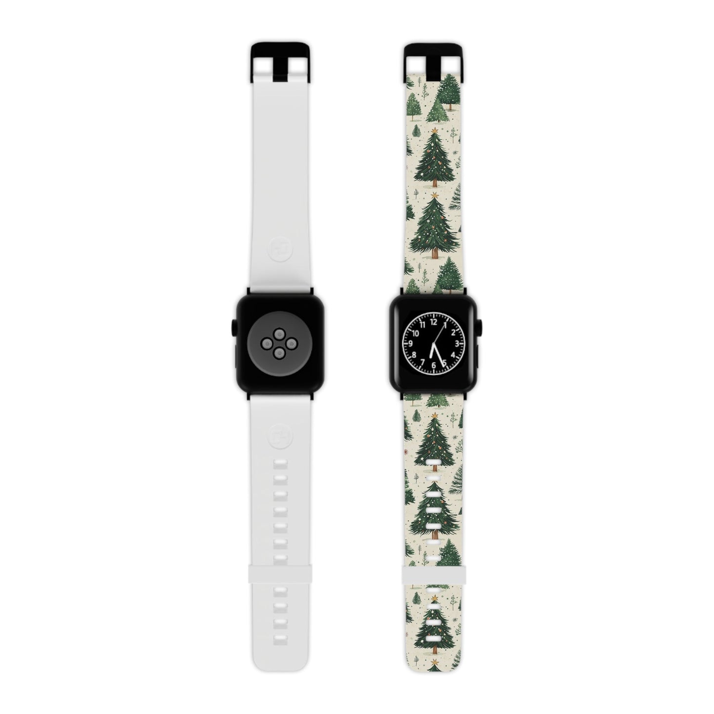Festive Christmas Tree Forest Pattern Apple Watch Band - BOGO Cases