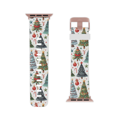 Festive Tree Wonderland Apple Watch Band - BOGO Cases