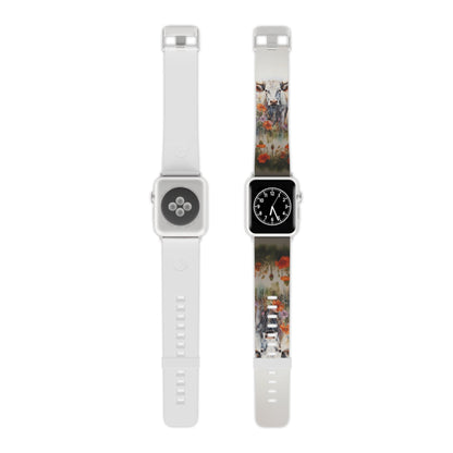 Floral Cow Apple Watch Band - BOGO Cases