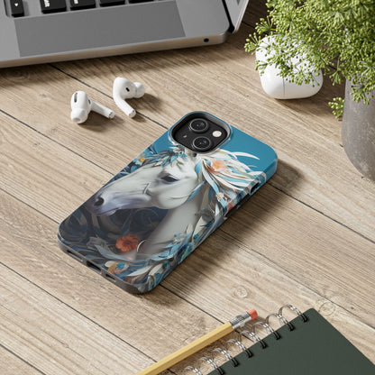Floral Horse iPhone Case - BOGO Cases
