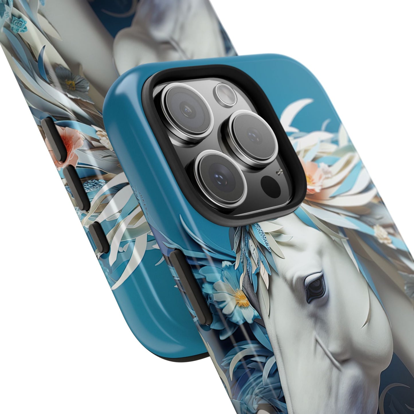 Floral Horse iPhone Case - BOGO Cases