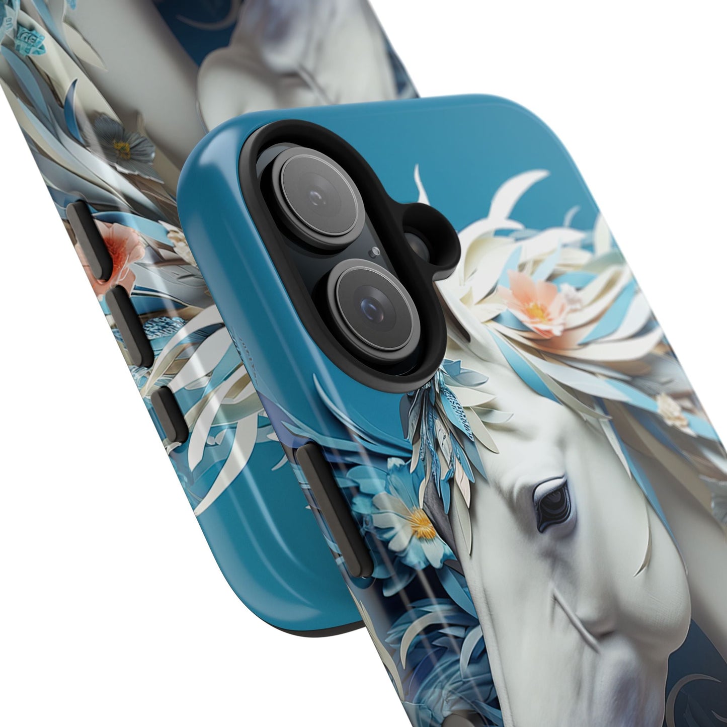 Floral Horse iPhone Case - BOGO Cases