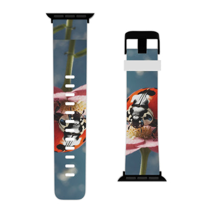 Floral Ladybug Delight Apple Watch Band - BOGO Cases