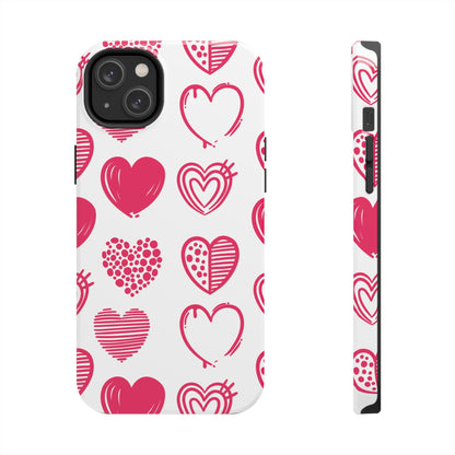 Funky Pink Hearts – iPhone Series Case - BOGO Cases