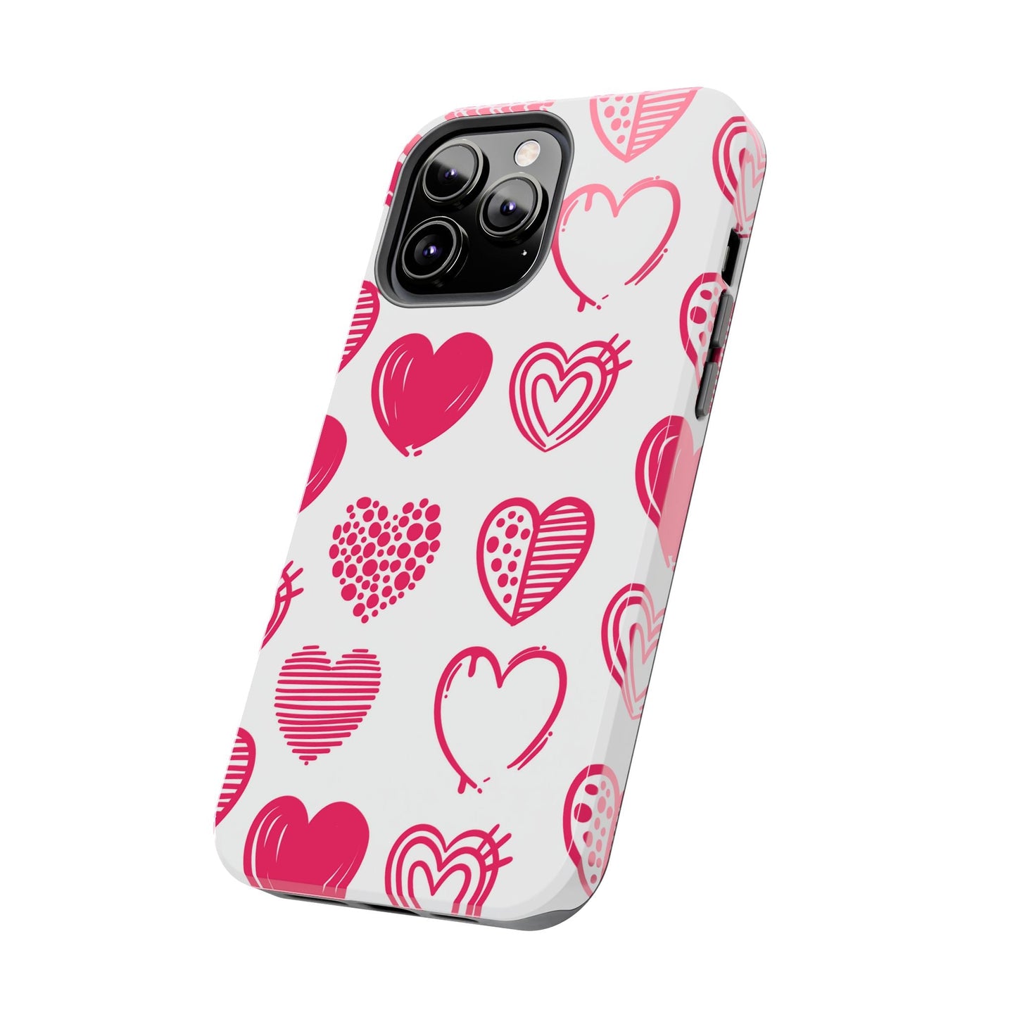 Funky Pink Hearts – iPhone Series Case - BOGO Cases