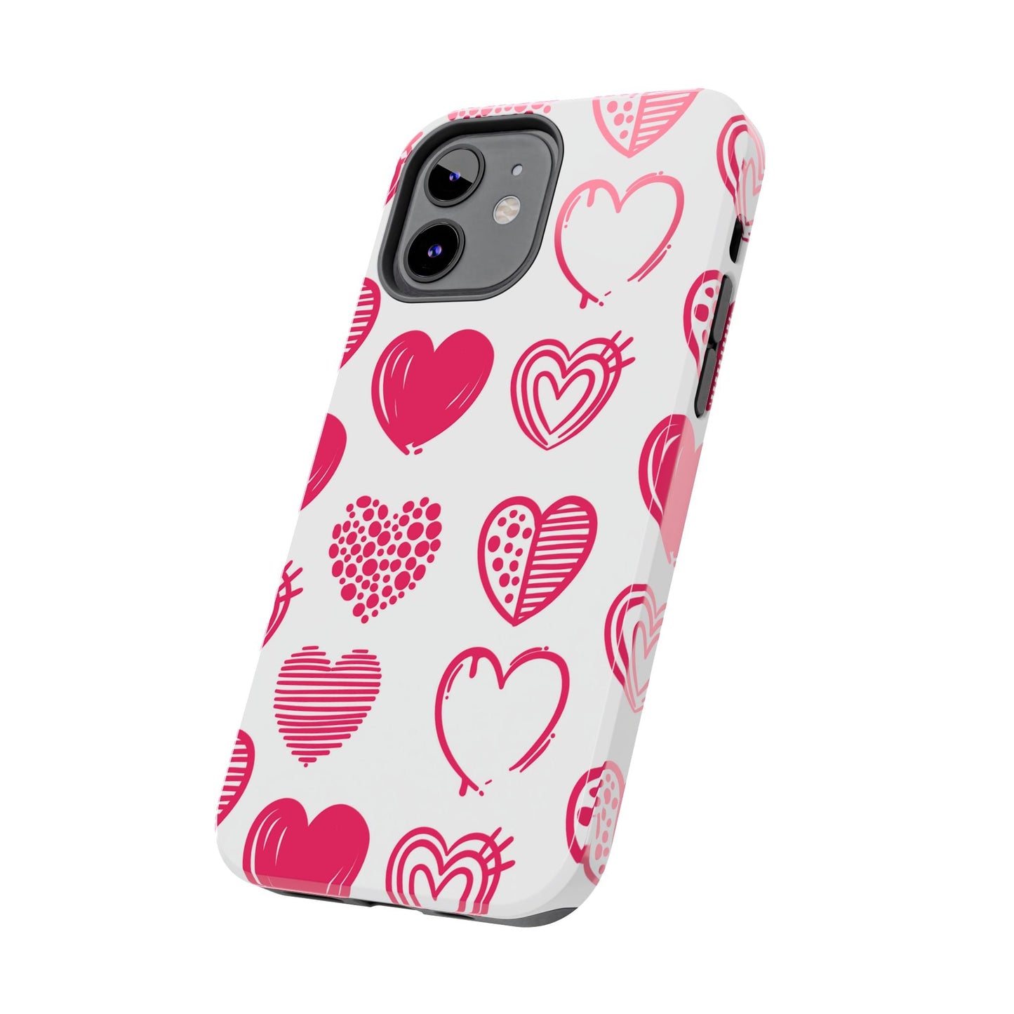 Funky Pink Hearts – iPhone Series Case - BOGO Cases