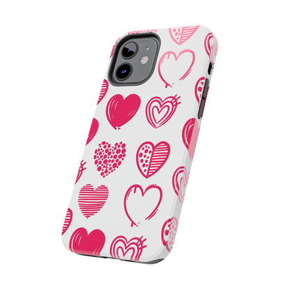 Funky Pink Hearts – iPhone Series Case - BOGO Cases