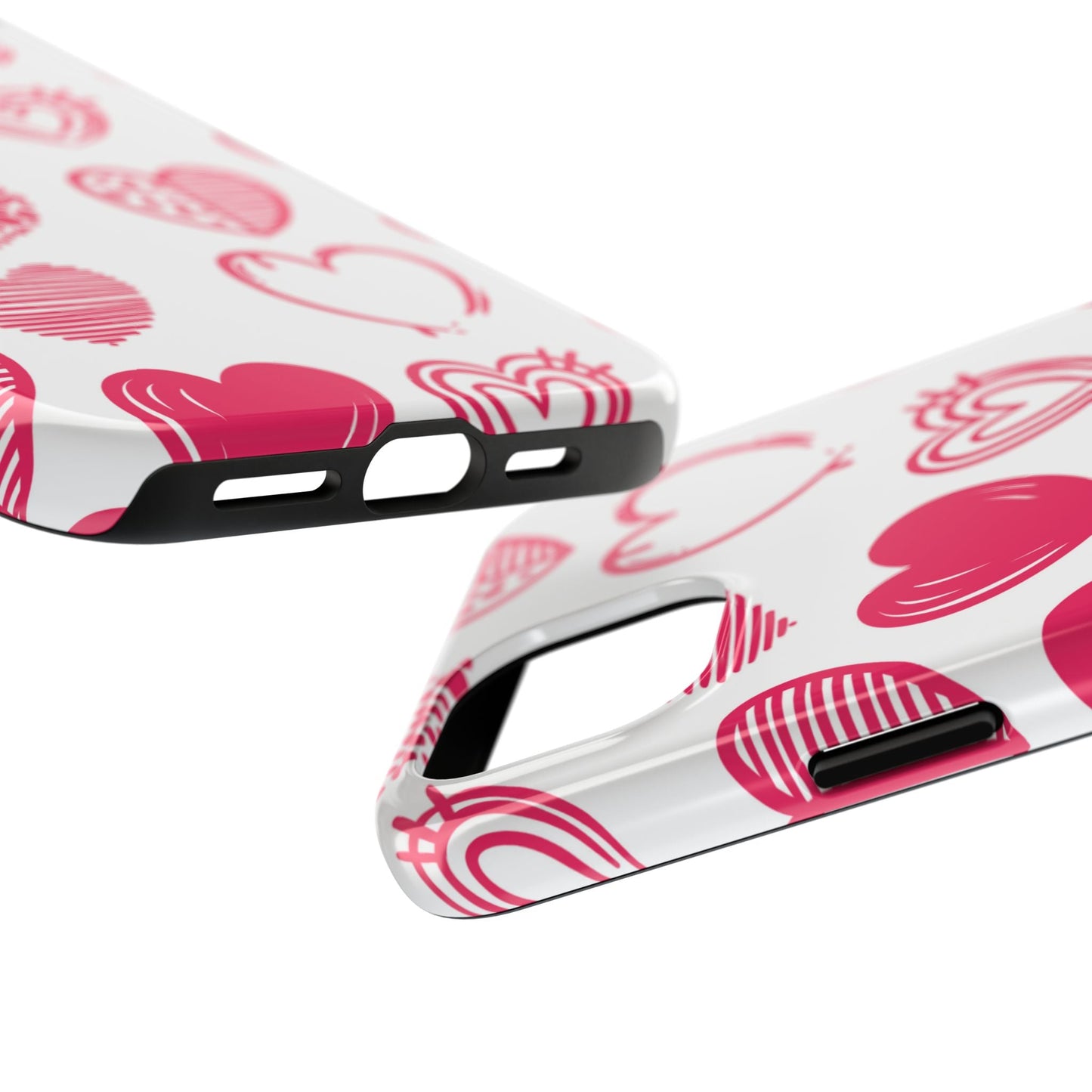 Funky Pink Hearts – iPhone Series Case - BOGO Cases