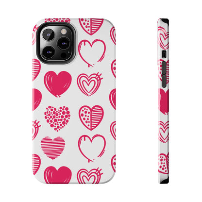 Funky Pink Hearts – iPhone Series Case - BOGO Cases