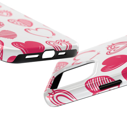Funky Pink Hearts – iPhone Series Case - BOGO Cases