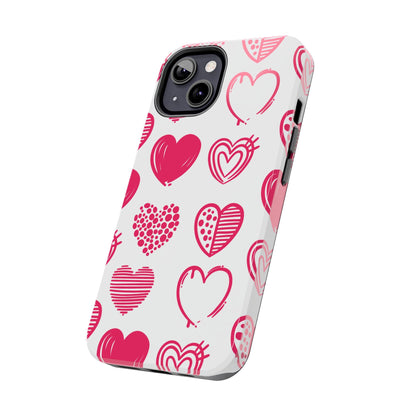 Funky Pink Hearts – iPhone Series Case - BOGO Cases