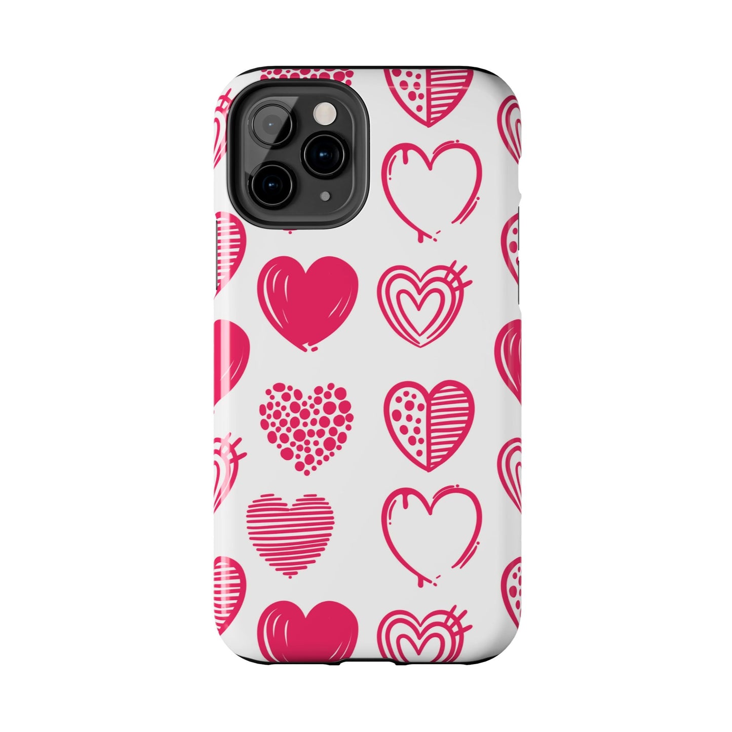 Funky Pink Hearts – iPhone Series Case - BOGO Cases