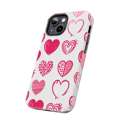 Funky Pink Hearts – iPhone Series Case - BOGO Cases