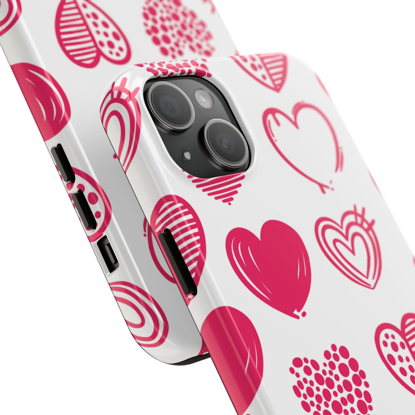 Funky Pink Hearts – iPhone Series Case - BOGO Cases
