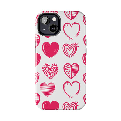 Funky Pink Hearts – iPhone Series Case - BOGO Cases