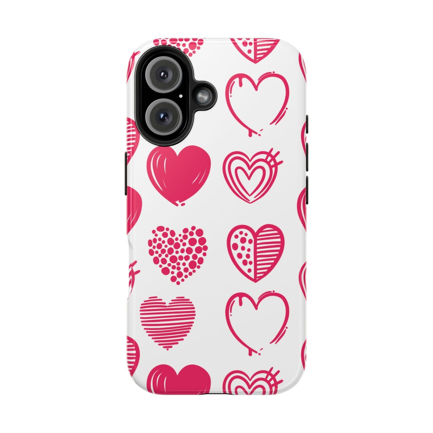 Funky Pink Hearts – iPhone Series Case - BOGO Cases