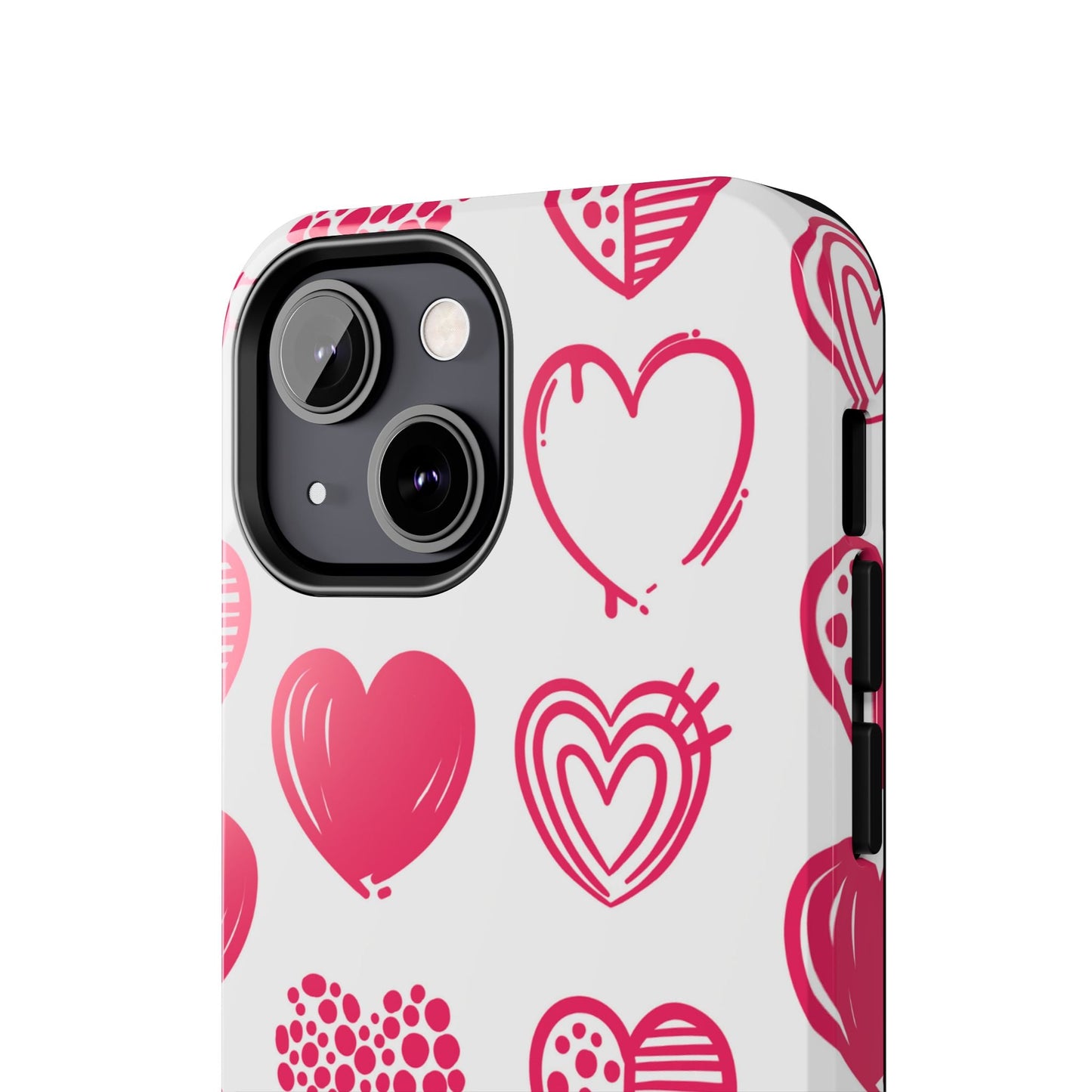 Funky Pink Hearts – iPhone Series Case - BOGO Cases