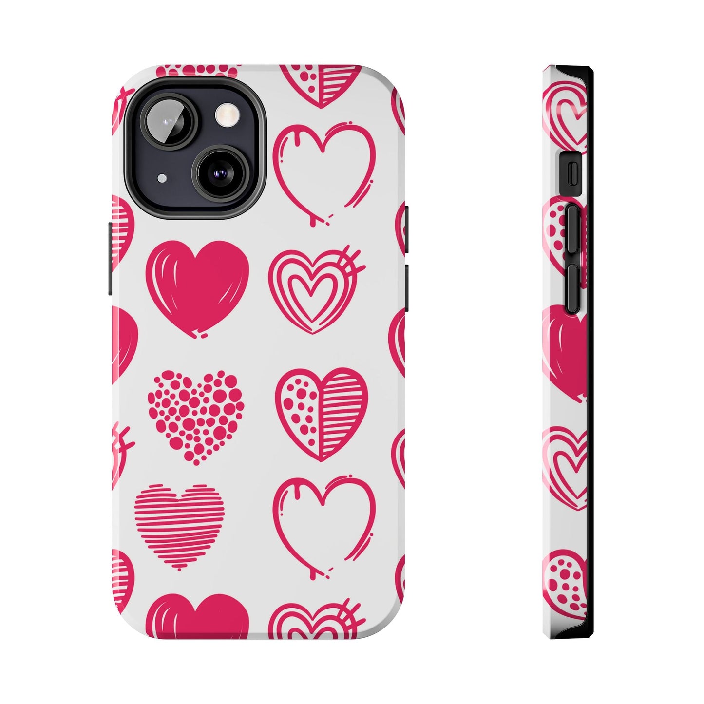 Funky Pink Hearts – iPhone Series Case - BOGO Cases