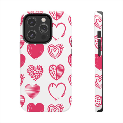 Funky Pink Hearts – iPhone Series Case - BOGO Cases