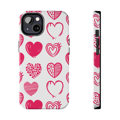 Funky Pink Hearts – iPhone Series Case - BOGO Cases