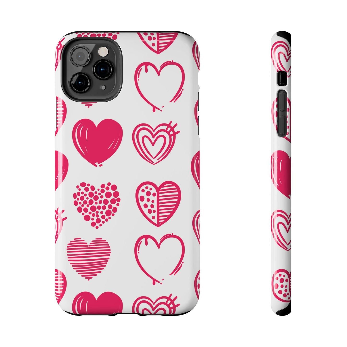 Funky Pink Hearts – iPhone Series Case - BOGO Cases