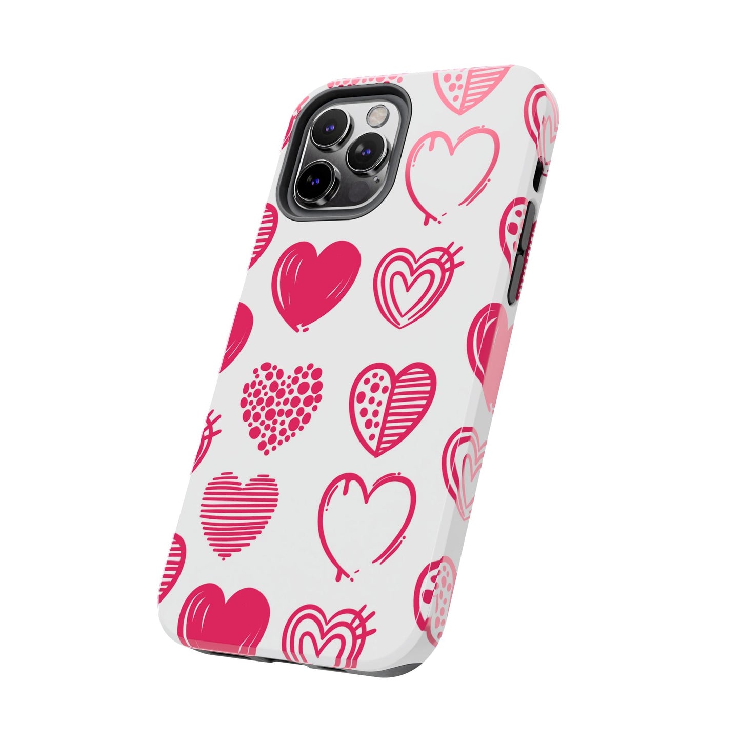 Funky Pink Hearts – iPhone Series Case - BOGO Cases