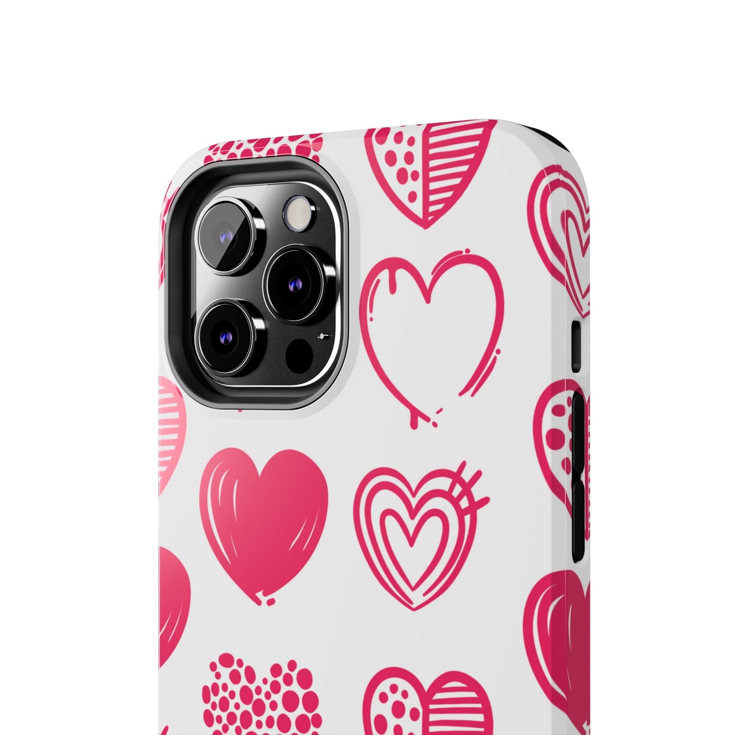 Funky Pink Hearts – iPhone Series Case - BOGO Cases