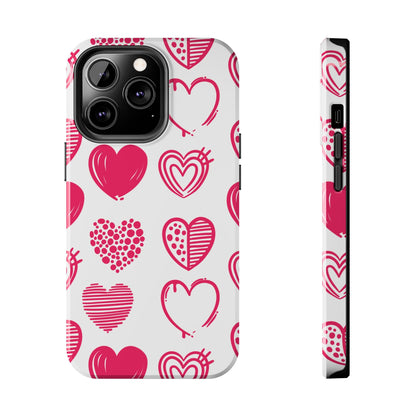 Funky Pink Hearts – iPhone Series Case - BOGO Cases