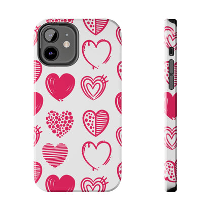 Funky Pink Hearts – iPhone Series Case - BOGO Cases