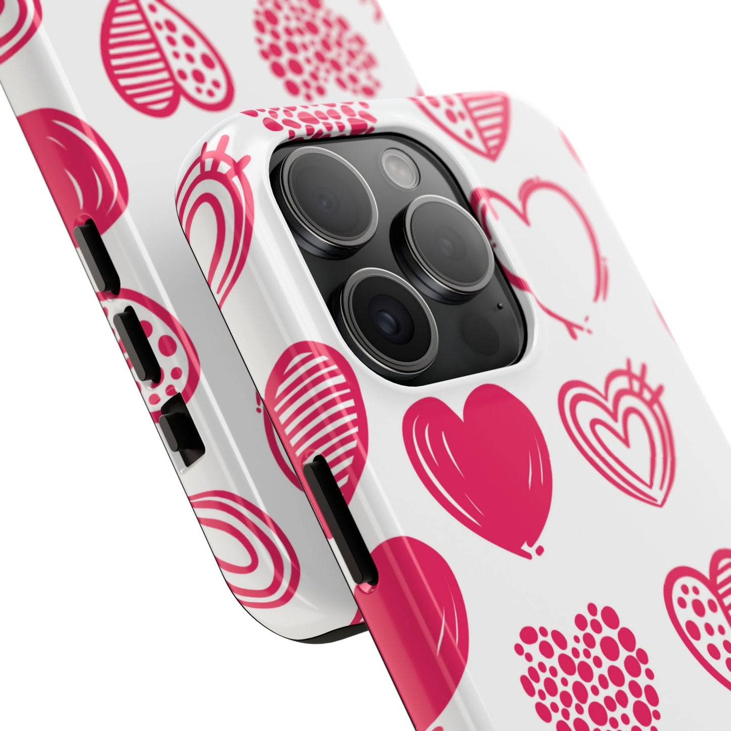 Funky Pink Hearts – iPhone Series Case - BOGO Cases