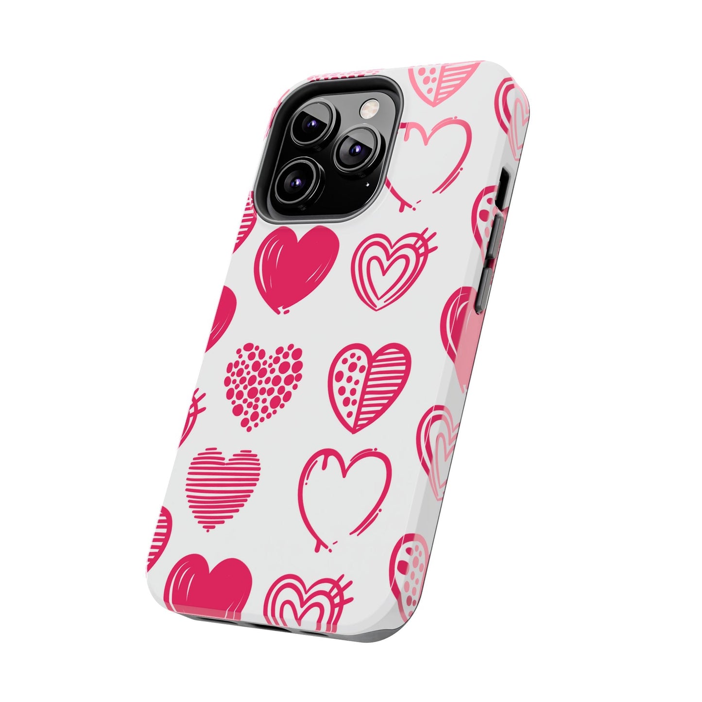 Funky Pink Hearts – iPhone Series Case - BOGO Cases