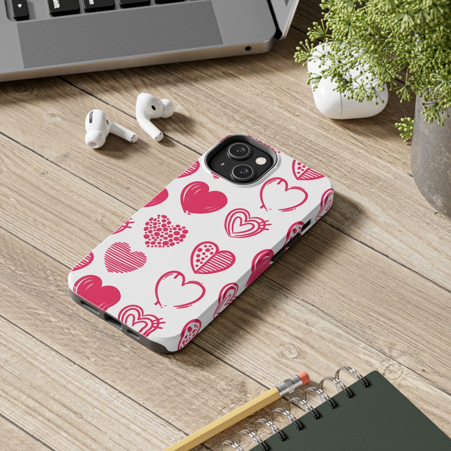 Funky Pink Hearts – iPhone Series Case - BOGO Cases