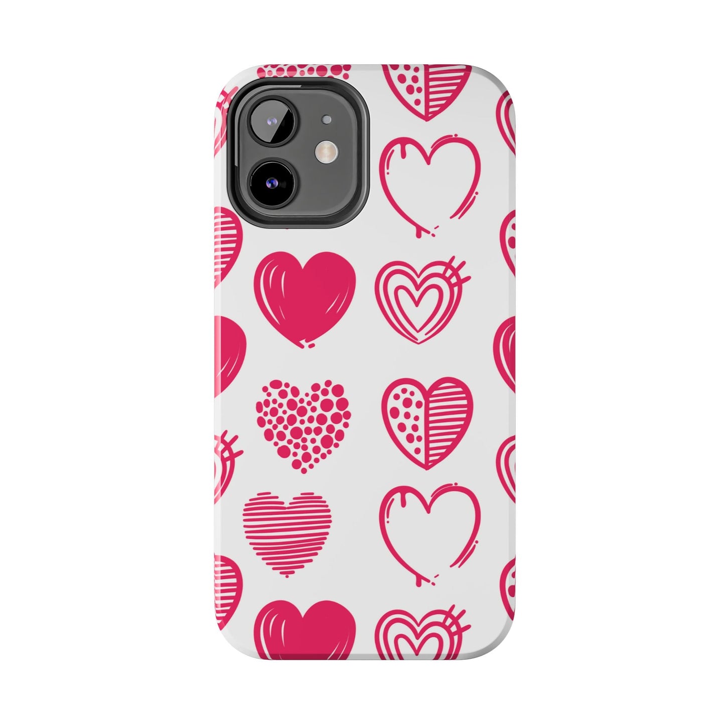 Funky Pink Hearts – iPhone Series Case - BOGO Cases