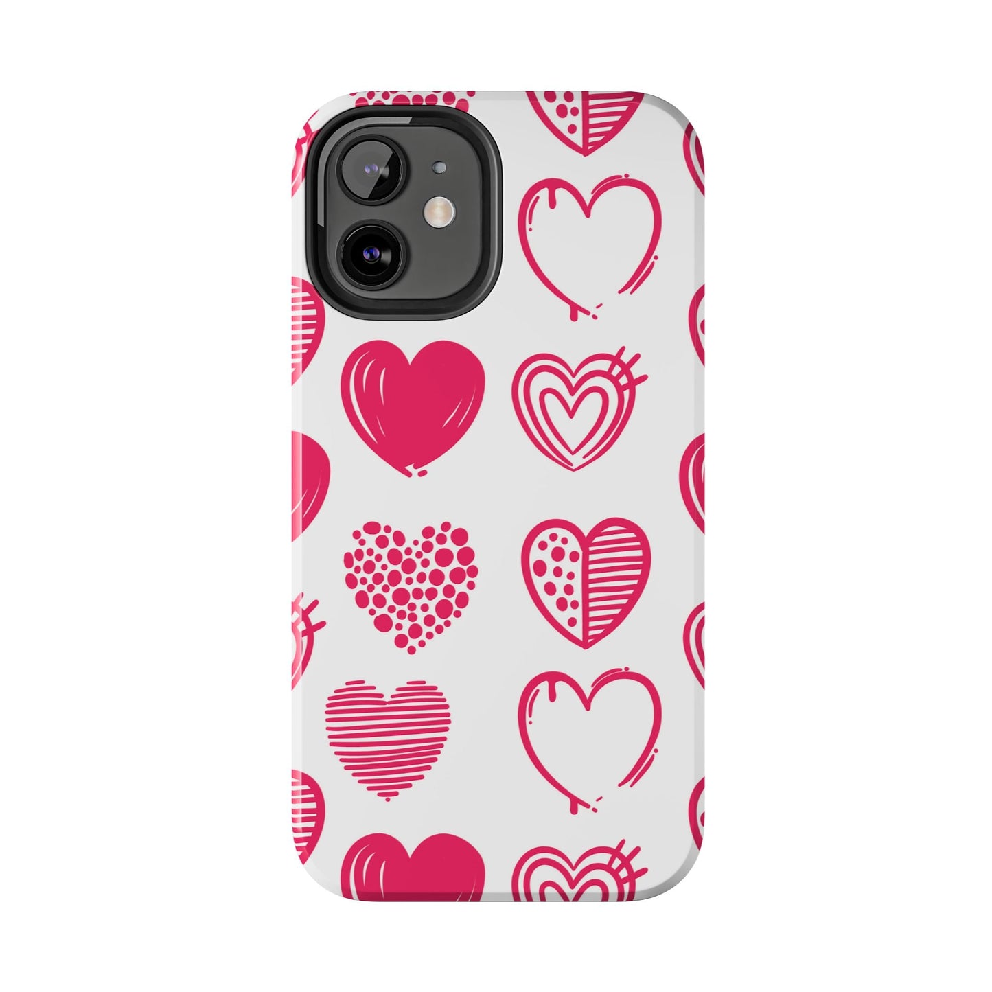 Funky Pink Hearts – iPhone Series Case - BOGO Cases