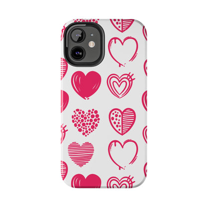 Funky Pink Hearts – iPhone Series Case - BOGO Cases