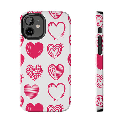 Funky Pink Hearts – iPhone Series Case - BOGO Cases