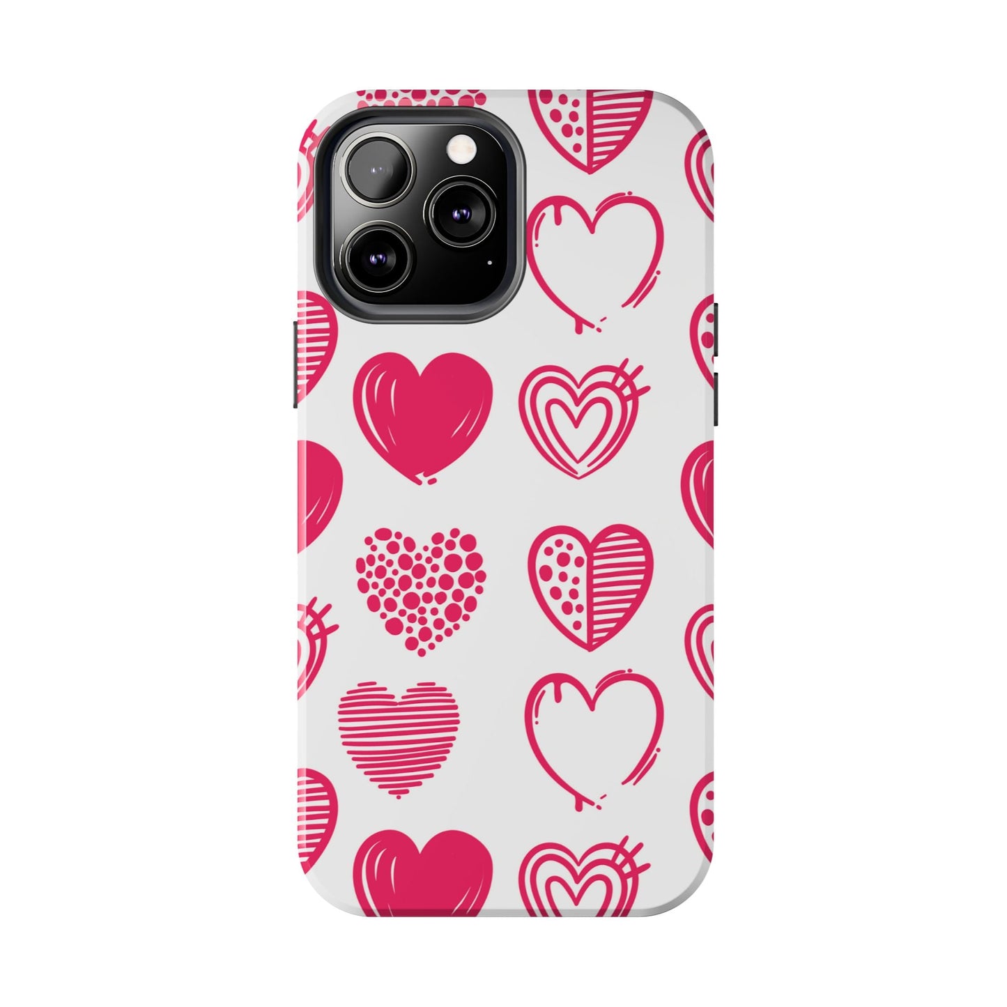 Funky Pink Hearts – iPhone Series Case - BOGO Cases