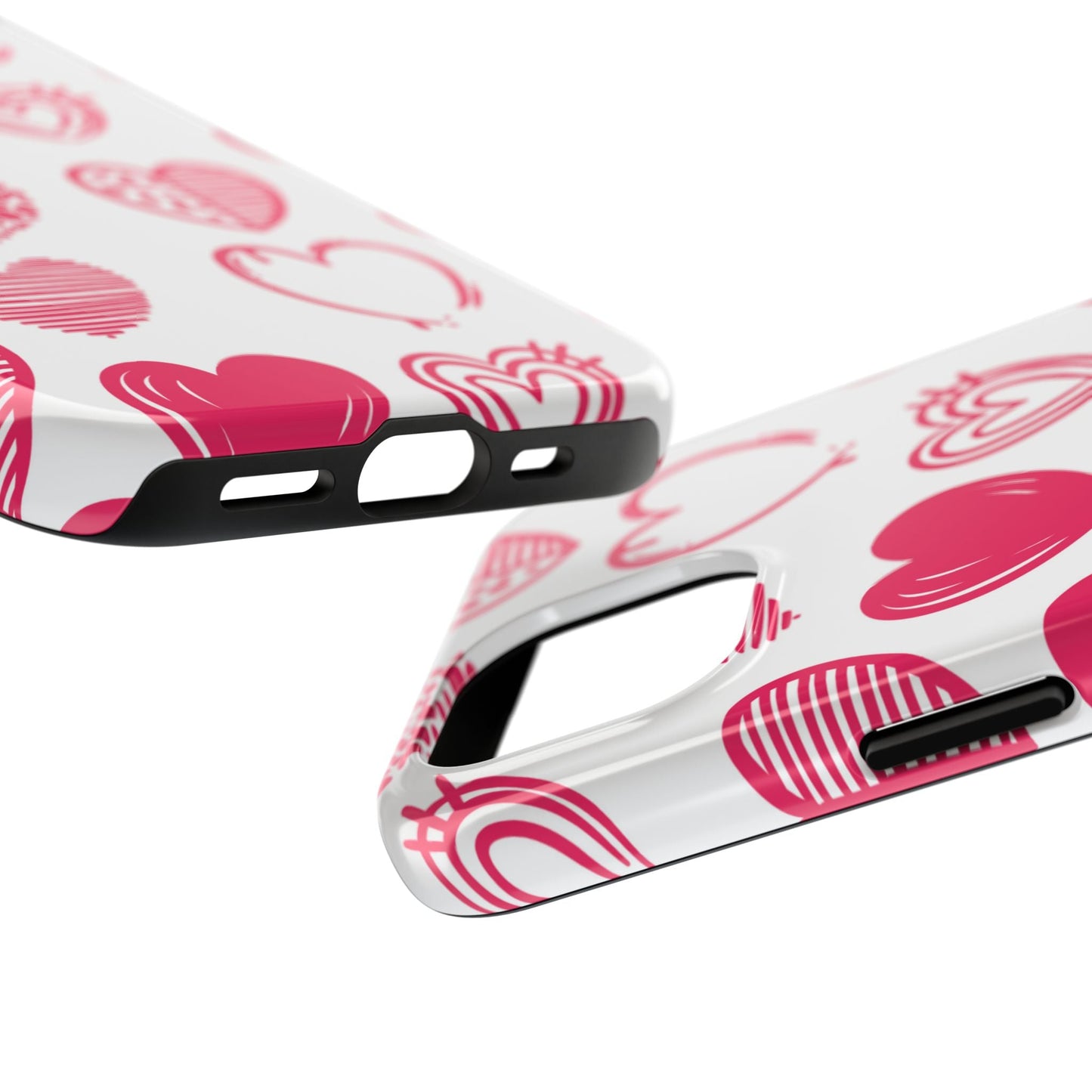 Funky Pink Hearts – iPhone Series Case - BOGO Cases