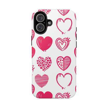 Funky Pink Hearts – iPhone Series Case - BOGO Cases