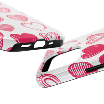 Funky Pink Hearts – iPhone Series Case - BOGO Cases