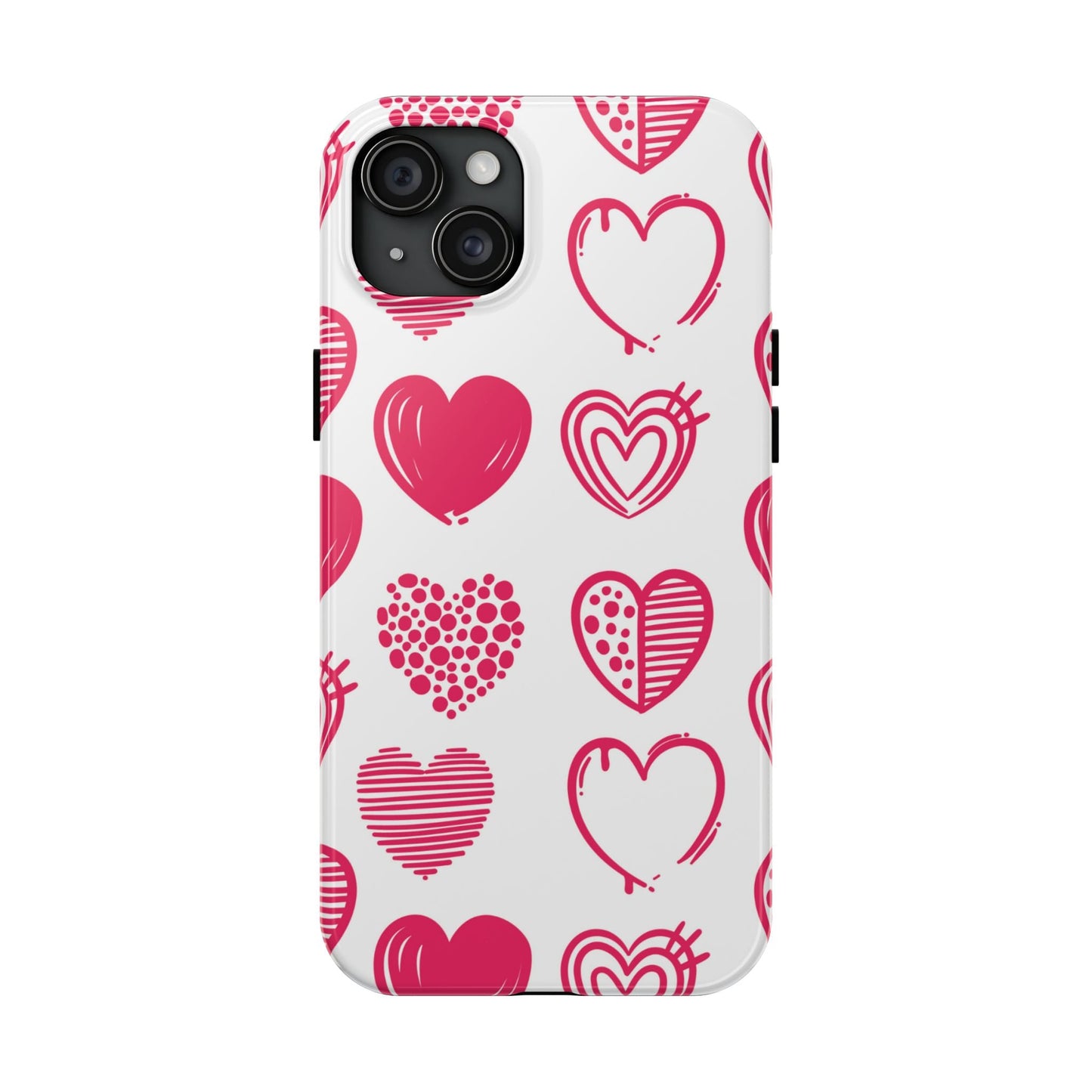 Funky Pink Hearts – iPhone Series Case - BOGO Cases