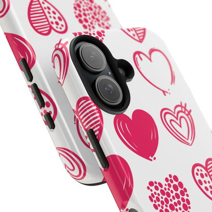 Funky Pink Hearts – iPhone Series Case - BOGO Cases
