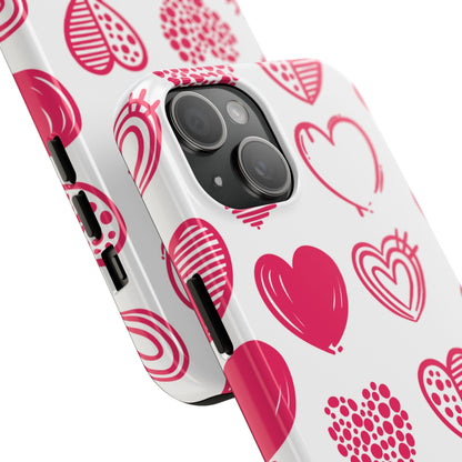 Funky Pink Hearts – iPhone Series Case - BOGO Cases