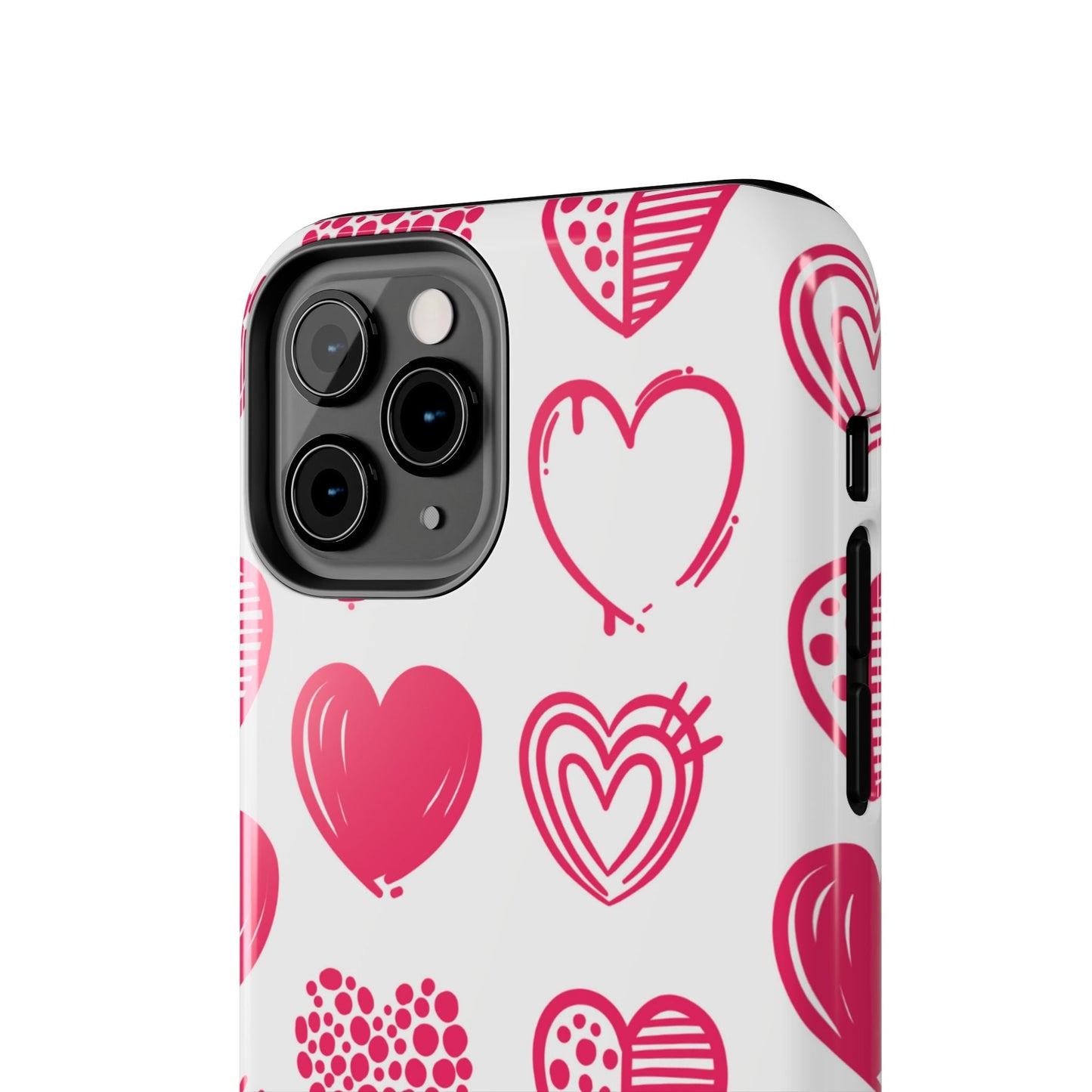 Funky Pink Hearts – iPhone Series Case - BOGO Cases