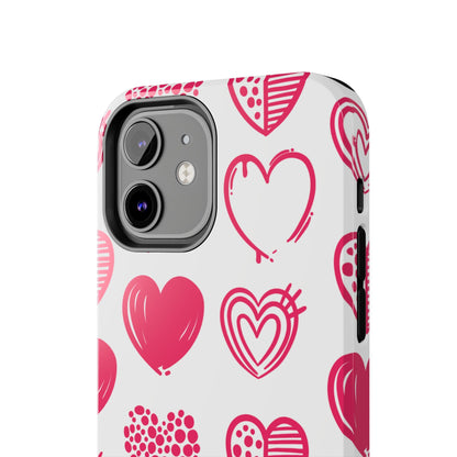 Funky Pink Hearts – iPhone Series Case - BOGO Cases